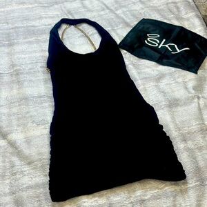 Sexy Black Mini SKY Dress